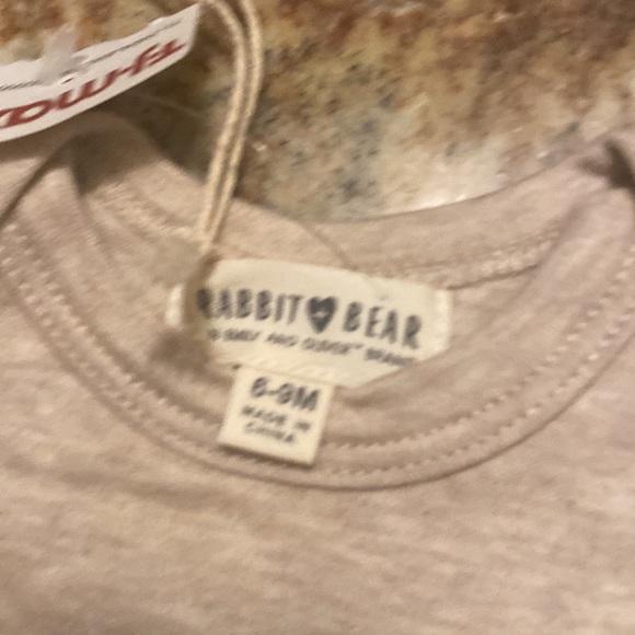 NWT size 6-9 Months rabbit ♥️bear onesie lion “BE BRAVE” - Picture 6 of 7